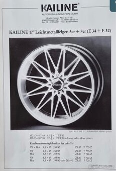 R17 límce, disky BMW - 5