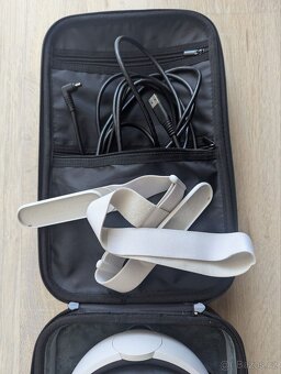 Meta Quest 2 (128 GB) + Elite Strap + 5m Fiber Link kabel + - 5