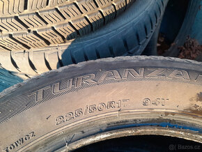 letni pneu BRIGESTONE 225/50 R17 4,5mm - 5