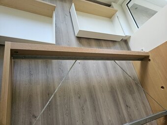 Postel IKEA MALM 180x200cm 4 šuplíky 2 rošty - 5