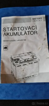 Autobaterie BANNER 12V 44ah zánovní, zaruka - 5