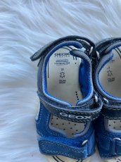 dětské kožené sandály GEOX Respira vel 25 modré - 5