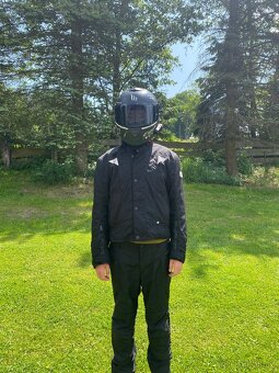 BMW dvoudílná textilní kombinéza vel.M - 5