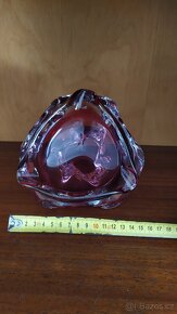 Retro hutní sklo -  miska - 5