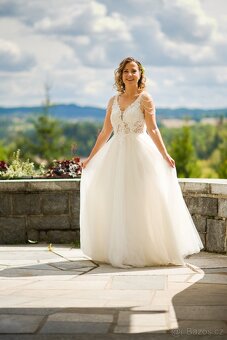 Krásné svatební šaty - 5