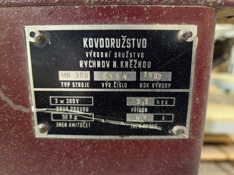 Hoblovka srovnávačka KDR MS 300 - 5