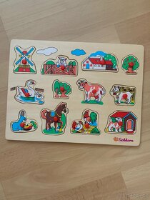 Dětské dřevěné skládačky - 5