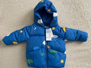 Dětská zimní bunda vel. 68 a 74, NOVÉ - 5