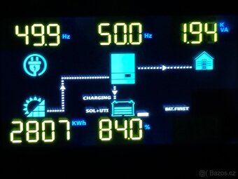 Growatt SPF 5000ES 5kW + WIFI - Ostrovní solární měnič - 5
