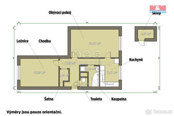 Prodej bytu 2+1, 59 m², Sokolov, ul. Švabinského - 5