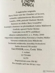 Harry Potter první vydání - tři knihy - 5