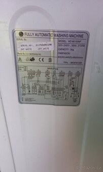 Za odvoz autom. pračka LG - 5