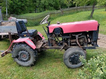 Traktor domácí výroby motor Škoda - 5