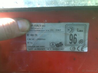 Sekačka CG NT 484 TR na náhradní díly - 5
