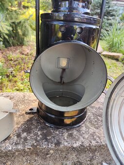Železniční lampa z mechanického návěstidla NOVÁ - 5