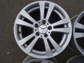 Alu disky na Mercedes, 16", 5x112, ET 45,5, šířka 7,5J - 5