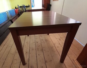 SLEVA - Stoly TON 5ks 120x80cm, 1ks 80x80cm - 5