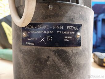 Brzda do elektromotoru - 5