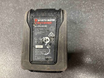 Akumulátor WÜRTH Master Li 18V 5.0Ah M-CUBE® - 5