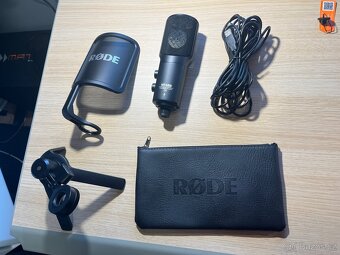 USB kondenzátorový mikrofon RODE NT USB - 5