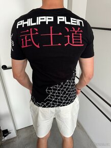 Pánské tričko PHILIPP PLEIN (černé) vel. M - 5