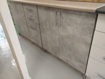 Kuchyně šedý beton 180+60 cm - 5