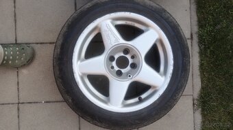 Prodám sadu kol AZEV 7,5Jx15, 4x98, pneu 195/55/15 - 5