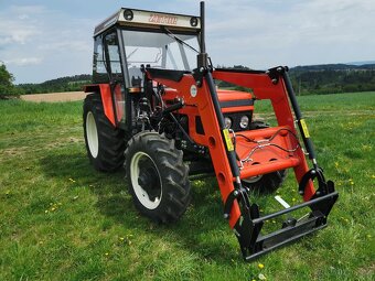 ZETOR 6245 S ČELNÍM NAKLADAČEM S TP A SPZ - 5
