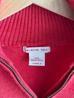 Zánovní luxusní merino svetr Amundsen Peak Half Zip - 5