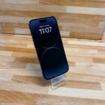 iPhone 14 Pro 256GB, černý, 100% baterie (rok záruka) - 5