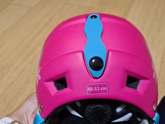 Dětská lyžařská helma Etape Scamp růžová mat 48-52 cm - 5