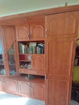 Hnědá obývací stěna 5 části - 5