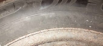 4ks zimní pneu (5-7mm) + plechy R15 5x100 195/65 R15 91T - 5