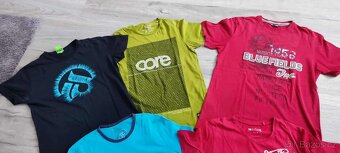 Chlapecká trika vel 146/152, 158/164, 170/176 - 5