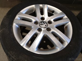Vw Golf, Caddy alu + letní 205/55/16. - 5
