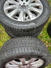 Alu kola mercedes gle coupe r20 krásná zimní sada - 5