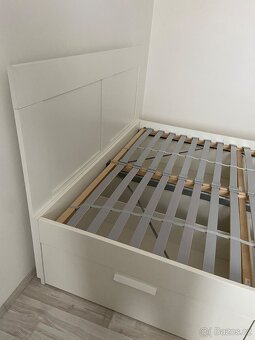Postel Ikea Brimnes 160x200 - 5