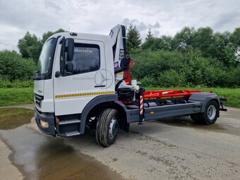 Mercedes Atego 1618 hákový nosič kontejnerů s hyd.rukou - 5