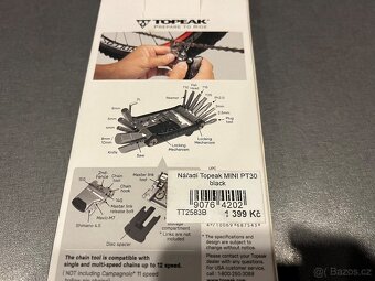 Multiklíč Topeak MINI PT30 - 5