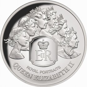 investiční stříbro - Elizabeth II portréty - 5