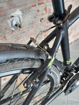 Kolo Merida Crossway 20-V 48cm matná černo-šedo-limetková - 5