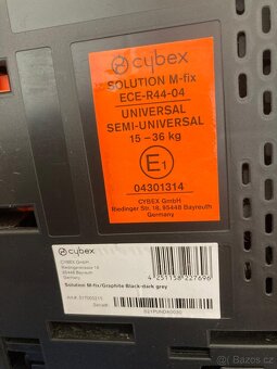 Autosedačka Cybex Solution M-fix - 5