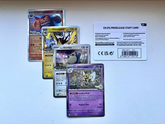 Journey Together STAFF Promo Set (4 karty) Pokemon - 5