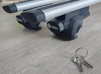 Prodám střešní nosič Thule WingBar 122cm - 5