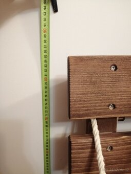 Dřevěné křeslo rozkládací - rám/rám postele - 5