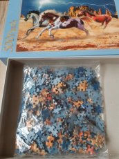 Puzzle koně,Wings domino - 5