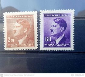 Nemecko Deutsche Raich, známky  protektorátu - 5