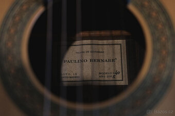 Paulino Bernabe M 40 - top stav - 2005 - s kufrem - kytara s - 5