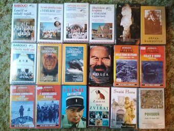 Originální VHS kazety - filmy, pohádky, dokumenty - 5