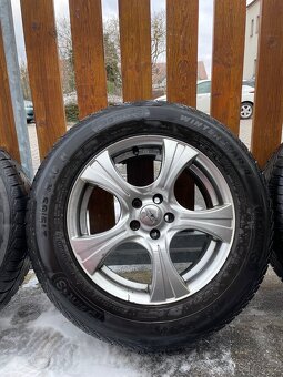 ALU kola R16 5x100 zimní pneu - 5